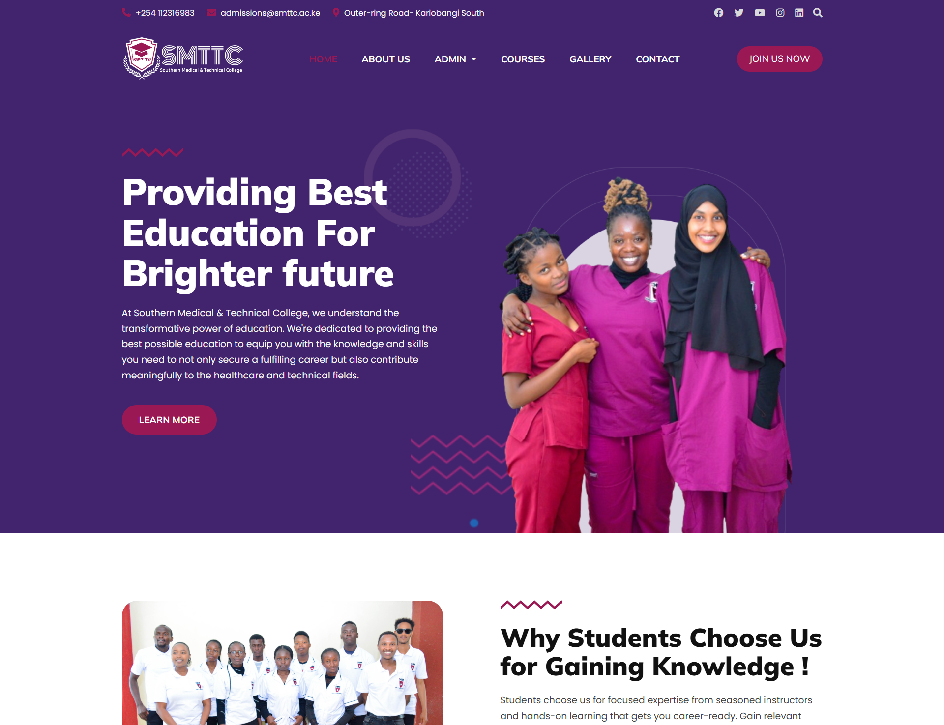 SMTTC College
